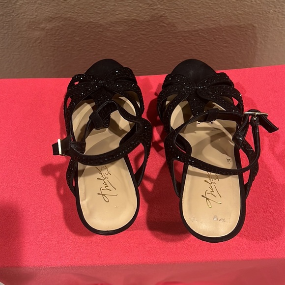 Ladies sandal strap high heel platform shoes - Picture 2 of 3